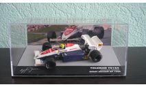 Toleman TG184 #19 3rd British GP formula 1 1984 Ayrton Senna, масштабная модель, Altaya F1, scale43