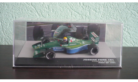 Jordan Ford 191 #32  Italy GP formula 1 1991 Roberto Moreno, масштабная модель, Altaya F1, scale43