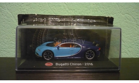 Bugatti Chiron 2016, масштабная модель, Altaya, 1:43, 1/43