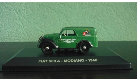 Fiat 500 A Modiano 1946, масштабная модель, Altaya, scale43