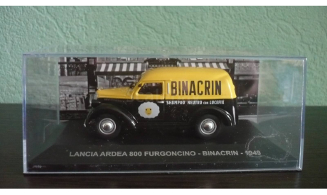 Lancia Ardea 800 Furgoncino Binacrin 1949, масштабная модель, Altaya, scale43