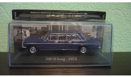 Mercedes-Benz 240D LONG W115 1973, масштабная модель, Altaya, scale43