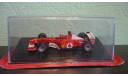 Ferrari F2002 Formula 1 Michael Schumacher, масштабная модель, Altaya, scale43