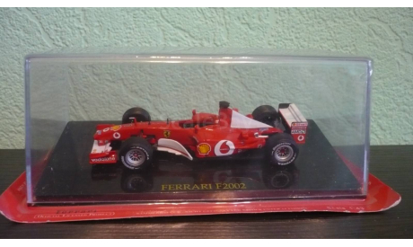 Ferrari F2002 Formula 1 Michael Schumacher, масштабная модель, Altaya, scale43