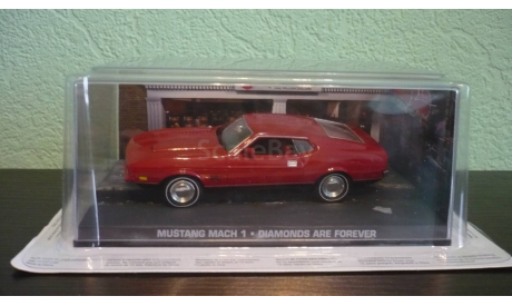 Ford Mustang  Mach 1  ’DIAMONDS ARE FOREVER’  007 JAMES BOND, масштабная модель, The James Bond Car Collection (Автомобили Джеймса Бонда), scale43