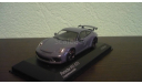 Porsche 911 (991 II) GT3 2017 graphite blue metallic, масштабная модель, Minichamps, 1:43, 1/43