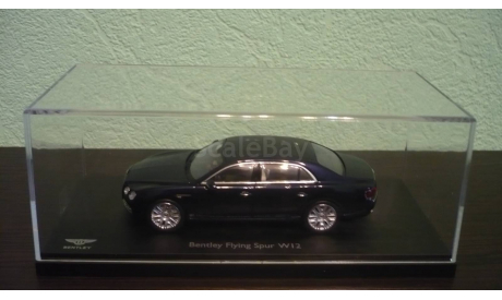 Bentley Flying Spur W12 dark Blue Metallic, масштабная модель, Kyosho, 1:43, 1/43