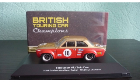 Ford Escort Mk1 Twin Cam #16 BTCC Champion 1968  Frank Gardner, масштабная модель, Atlas, 1:43, 1/43