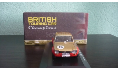 Ford Escort Mk1 Twin Cam #16 BTCC Champion 1968  Frank Gardner, масштабная модель, Atlas, 1:43, 1/43