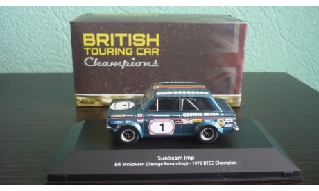 Sunbeam Imp #1 BTCC Champion 1972 Bill McGovern, масштабная модель, Atlas, 1:43, 1/43