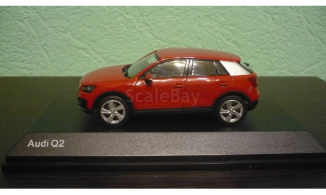 Audi Q2 2016, масштабная модель, iScale, scale43