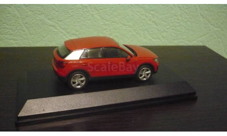 Audi Q2 2016, масштабная модель, iScale, scale43