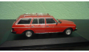 Mercedes-Benz 230 TE W123  S123 1982 red, масштабная модель, Minichamps, scale43