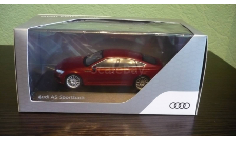 Audi A5 Sportback  (B9)   matador red, масштабная модель, Spark, 1:43, 1/43