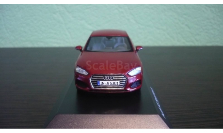 Audi A5 Sportback  (B9)   matador red, масштабная модель, Spark, 1:43, 1/43