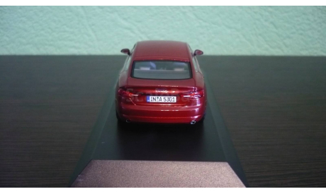 Audi A5 Sportback  (B9)   matador red, масштабная модель, Spark, 1:43, 1/43