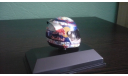 Red Bull Racing Arai Helm GP Monaco  Weltmeister Vettel 2011 Шлем 1/8, масштабная модель, Minichamps, 1:8