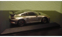 Porsche 911 (991 II) GT3 2017 silver, масштабная модель, Minichamps, 1:43, 1/43