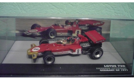 Lotus 72D GP Deutschland Fittipaldi 1971, масштабная модель, Altaya F1, 1:43, 1/43