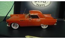 Ford Thunderbird Coupe 1955 Red, масштабная модель, Motorhead, scale43