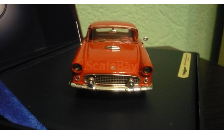 Ford Thunderbird Coupe 1955 Red, масштабная модель, Motorhead, scale43