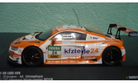 Audi R8 LMS #24 ADAC GT Masters Nürburgring 2018, масштабная модель, IXO Rally (серии RAC, RAM), 1:43, 1/43