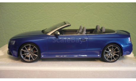 Audi RS5 Convertible 2012-2015 bluemetallic    1:18, масштабная модель, GT Spirit, scale18