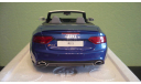 Audi RS5 Convertible 2012-2015 bluemetallic    1:18, масштабная модель, GT Spirit, scale18