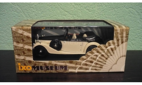 Alvis 4.3 Litre Drophead Convertible open 1938, масштабная модель, IXO Museum (серия MUS), scale43