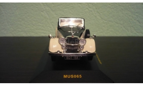 Alvis 4.3 Litre Drophead Convertible open 1938, масштабная модель, IXO Museum (серия MUS), scale43