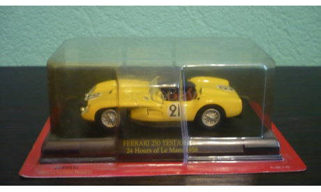 Ferrari Collection №68  Ferrari 250 TESTA ROSSA Le Mans 1958 #21, журнальная серия Ferrari Collection (GeFabbri), Ferrari Collection (Ge Fabbri), 1:43, 1/43