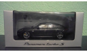 Porsche Panamera Turbo S  2014 карбоновый серый, масштабная модель, Minichamps, scale43