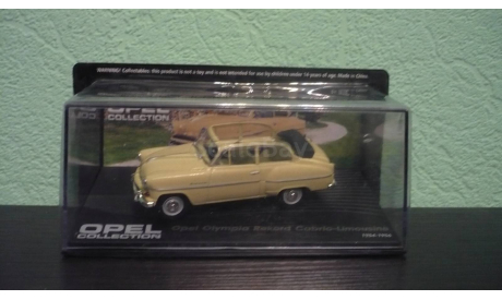 Opel Olympia Rekord Convertible Limousine 1954-1956, масштабная модель, Opel Collection, 1:43, 1/43