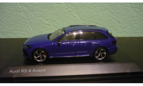 Audi  RS4 Avant (B9)  2017, масштабная модель, Spark, 1:43, 1/43