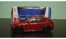 Alfa Romeo Stelvio, масштабная модель, BBurago, 1:43, 1/43