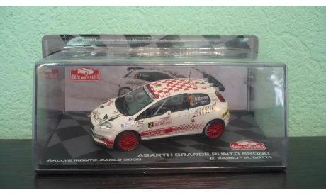 Abarth Grande Punto S2000 #2 5th Rallye Monte Carlo 2009, масштабная модель, Altaya Rally, 1:43, 1/43