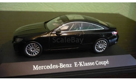 Mercedes-Benz E-Class Coupe (C238) obsidian black, масштабная модель, iScale, scale43