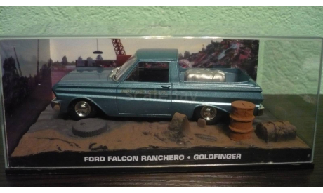 Ford Falcon Ranchero  ’Goldfinger’, масштабная модель, The James Bond Car Collection (Автомобили Джеймса Бонда), 1:43, 1/43