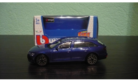 Audi  A6 Avant  2019, масштабная модель, BBurago, 1:43, 1/43