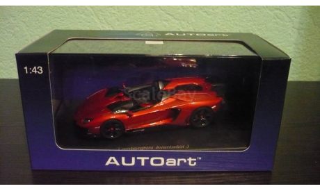 Lamborghini Aventador J Roadster, масштабная модель, Autoart, 1:43, 1/43