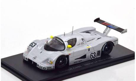 SAUBER C9/88 Winner 24h Le Mans 1989, масштабная модель, Spark, 1:43, 1/43