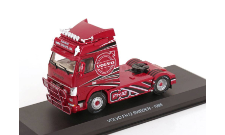 Volvo FH12 1995 красный, масштабная модель, Hachette, 1:43, 1/43