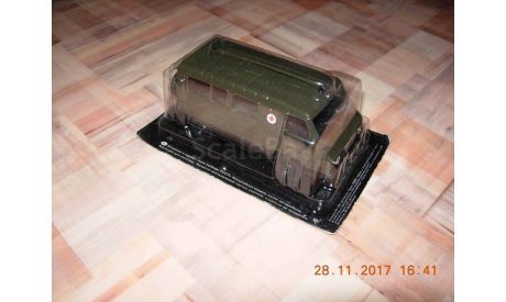 1:43 # 96 УАЗ-3972 — хаки, масштабная модель, Автомобиль на службе, журнал от Deagostini, scale43