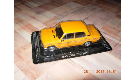 Автолегенды СССР №50 ВАЗ-2106 «Жигули» DeAgostini, масштабная модель, Автолегенды СССР журнал от DeAgostini, 1:43, 1/43