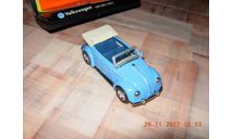 Volkswagen VW1200 1951 кабриолет (голубой) Фольксваген, масштабная модель, New-Ray Toys, scale43