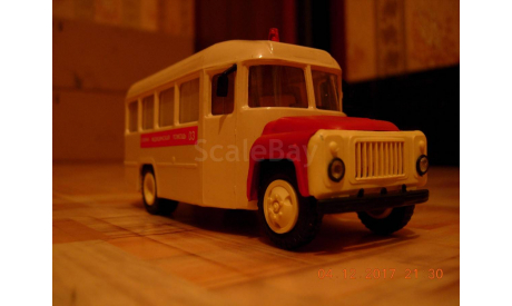 Курганский автобус 3270 Скорая КАвЗ, масштабная модель, scale43, Компаньон