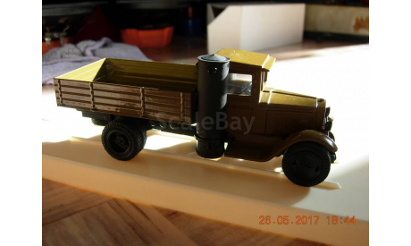 Урал зис 352 газогенераторный Ломо-АВМ, масштабная модель, scale43