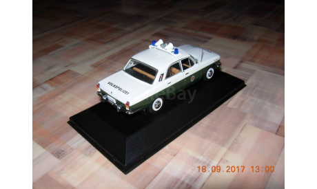 Газ 24 Волга Volkspolizei 1973 IST 1:43 IST041, масштабная модель, 1/43