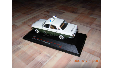 Газ 24 Волга Volkspolizei 1973 IST 1:43 IST041, масштабная модель, 1/43