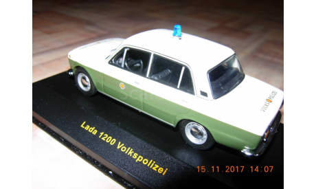 CLC131 Lada 1200 (ВАЗ- 2101) Volkspolizei IXO, масштабная модель, IXO Road (серии MOC, CLC), 1:43, 1/43